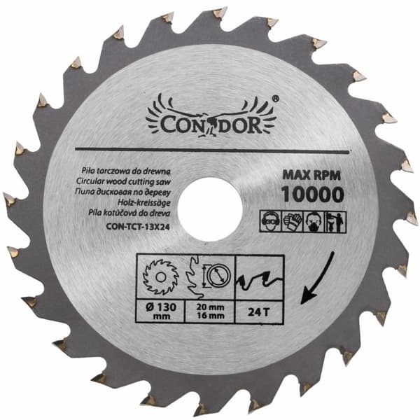 RUNDSAV 125*22*40z /DREL