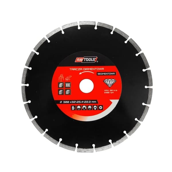 AWTOOLS DIAMANTBLAD 230x22.2 / SEGMENTERAD