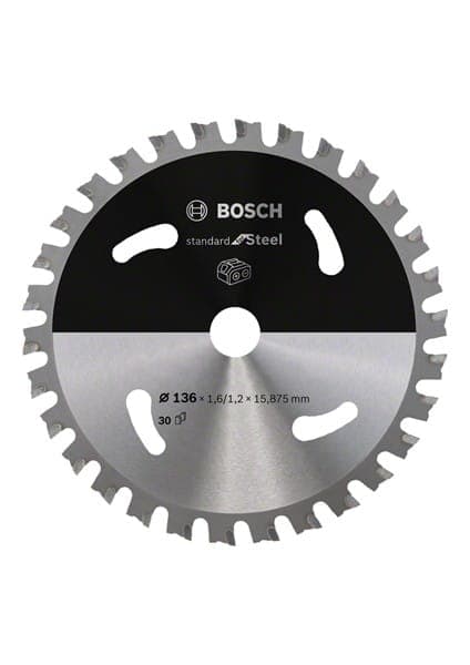 BOSCH SAV STANDARD STÅL 136x15,875x30z ACCU