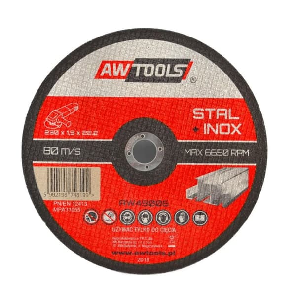 AWTOOLS METALSKIVE 230*1,9 mm / 22,2