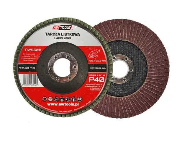 AWTOOLS läppälaikka 125 mm P 80