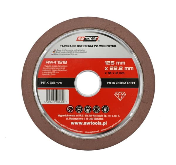 AWTOOLS WIDIA SAVBLINGS SLIPSKIVE 125 mm