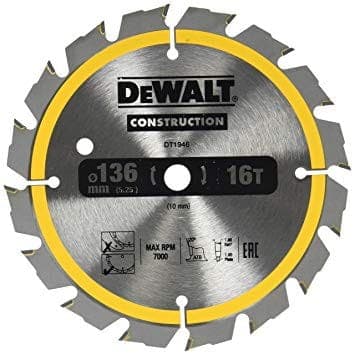 DEWALT SKIVESAV 136x10mmx24z