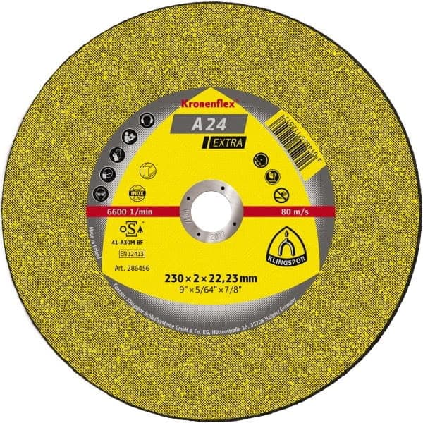 KLINGSPOR METALSKÆRESKIVE 230 mm x 2,0 mm x 22,2 mm A24 Extra