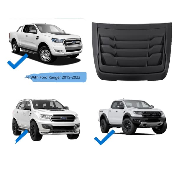 Hætte Bonnet Scoop, Skræddersyet til Ford Ranger Raptor, Nem Installation,motorhjelm