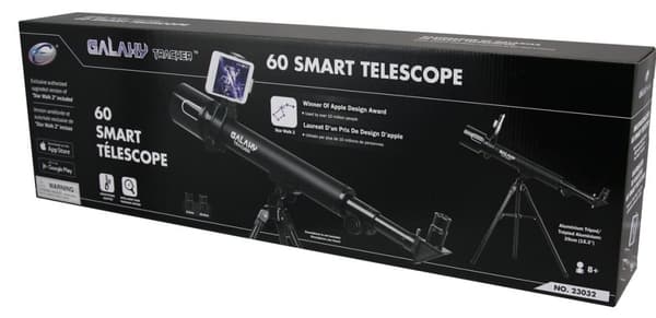 Galaxy Tracker  60 Stjärnkikare till barn m/mobiltelefon adaptor