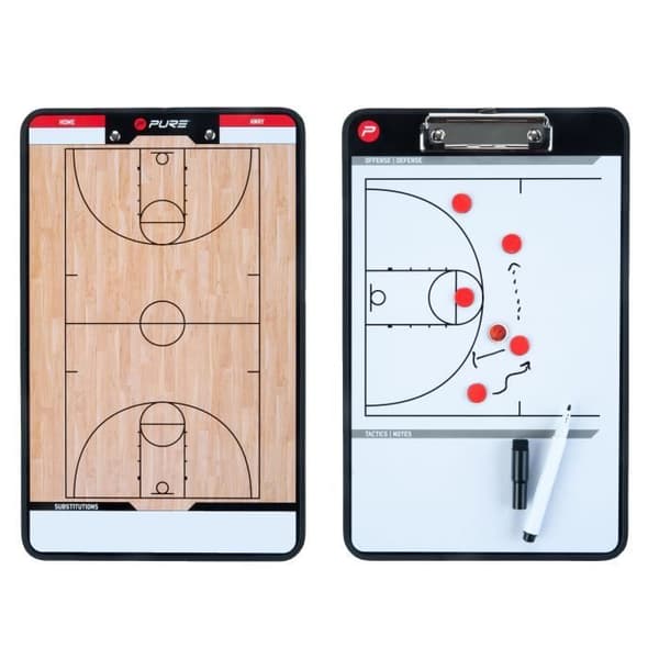 PURE2IMPROVE Coachboard Basket - Orange/Vit