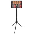 Miniatyrbild 1 av 2: Racetimer Scoreboard, Justerbart Stativ, LED-display,Svart
