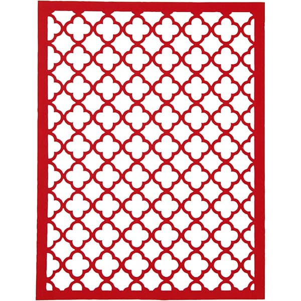 Spetskartong i block - A6 - Orange - Rosa - 24 ark