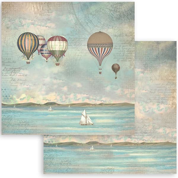 Paper Pad Stamperia - Sea Land - 12x12 Tum