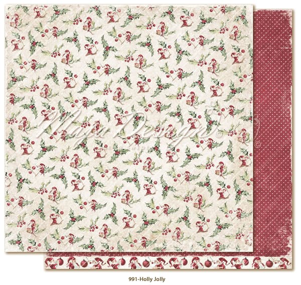 Paper Pad 6"x6" Maja Design - Christmas Season - 36 ark