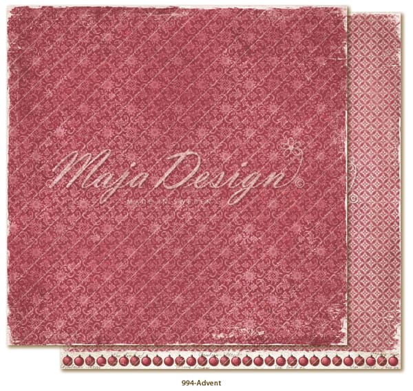 Paper Pad 6"x6" Maja Design - Christmas Season - 36 ark