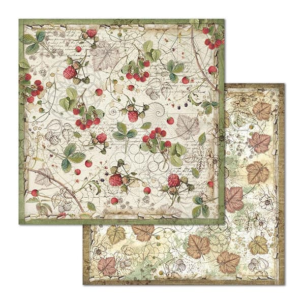 Paper Pad Stamperia - Forest - 12x12 Tum