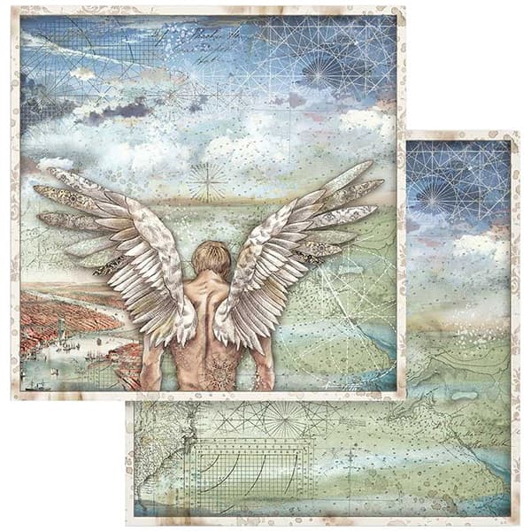 Paper Pad Stamperia - Sir Vagabond - 12x12 Tum