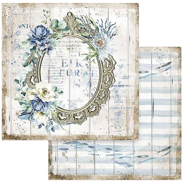 Paper Pad Stamperia - Sea Dream - 12x12 Tum