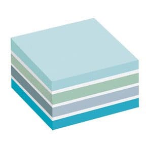 Post-it Notislappar - 76 × 76 mm - Pastellblå - 450 st
