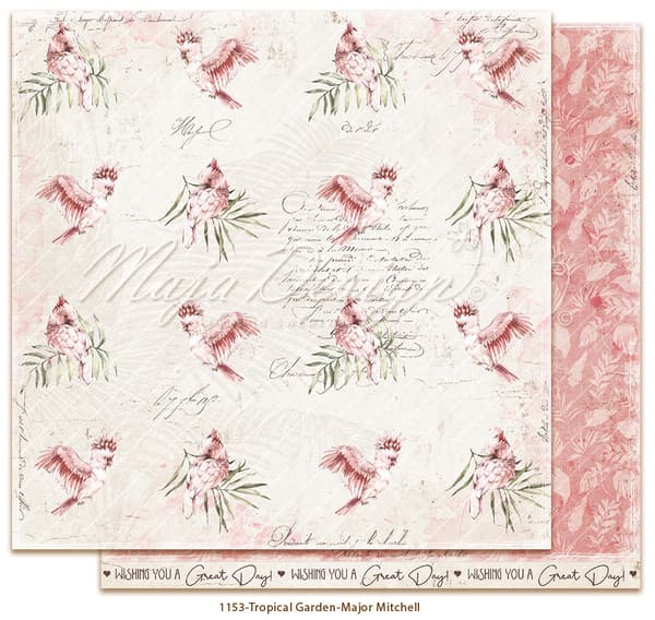 Hel kollektion 12"x12" Maja Design - Tropical Garden - 18 ark