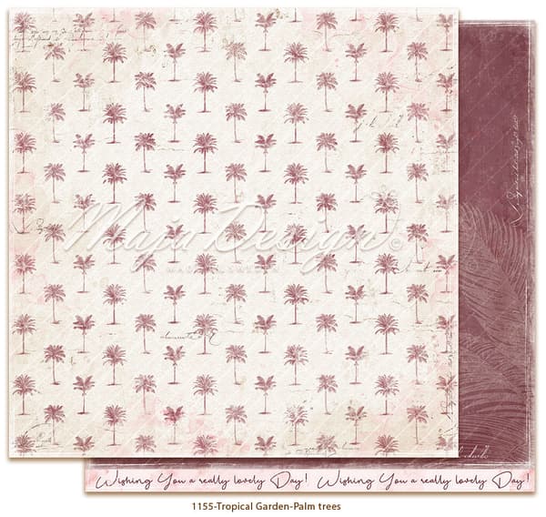 Hel kollektion 12"x12" Maja Design - Tropical Garden - 18 ark