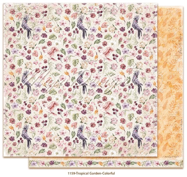 Hel kollektion 12"x12" Maja Design - Tropical Garden - 18 ark