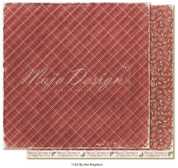 Paper Pad 36 ark Maja Design 6”x6” - Traditional Christmas