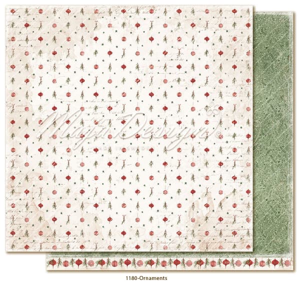 Paper Pad 6"x6" Maja Design - Happy Christmas - 36 ark