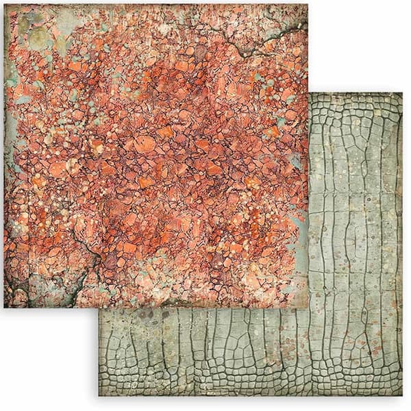 Paper Pad Stamperia - Savana Backgrounds - 12x12 Tum