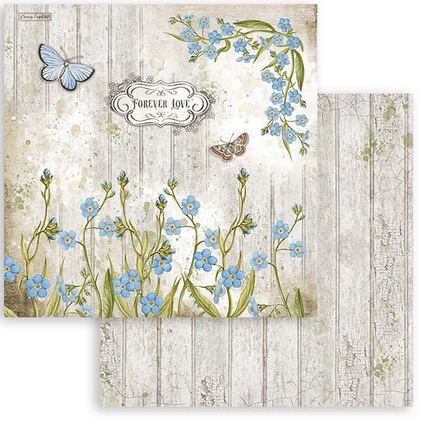 Paper Pad Stamperia - Garden House - 12x12 Tum