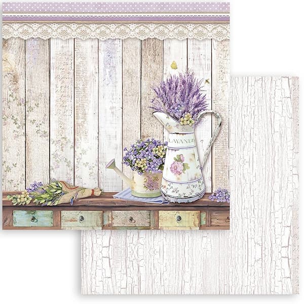 Paper Pad Stamperia - Provence - 12x12 Tum