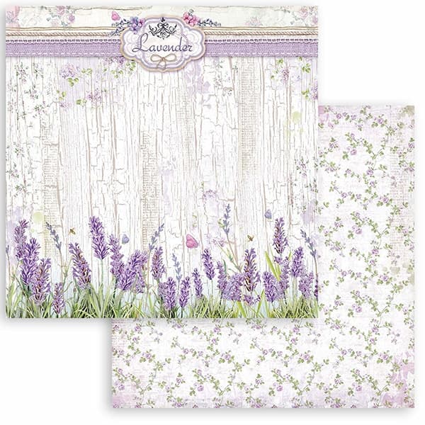 Paper Pad Stamperia - Provence - 12x12 Tum