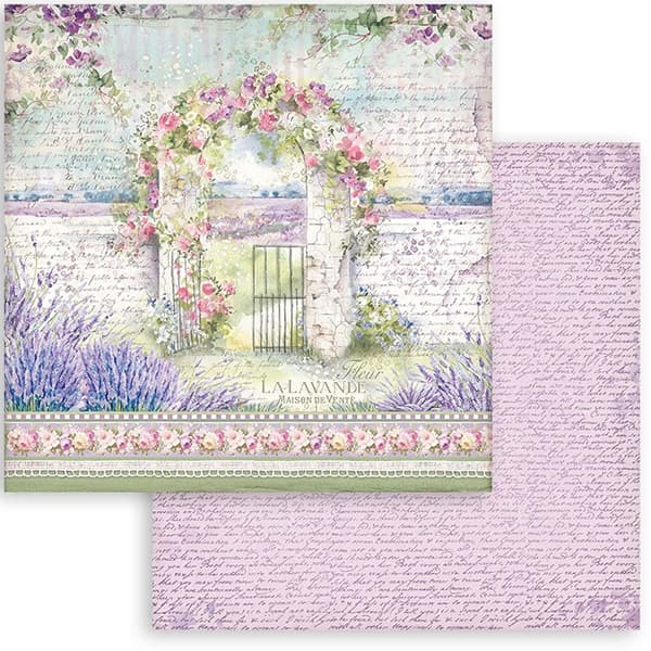Paper Pad Stamperia - Provence - 12x12 Tum