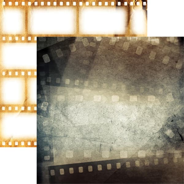 Paper Kit 12x12 - Reminisce - Movie Night