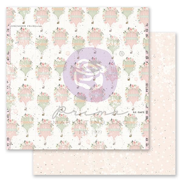 Paper Pack Prima Marketing - Peach Tea - 12x12 Tum