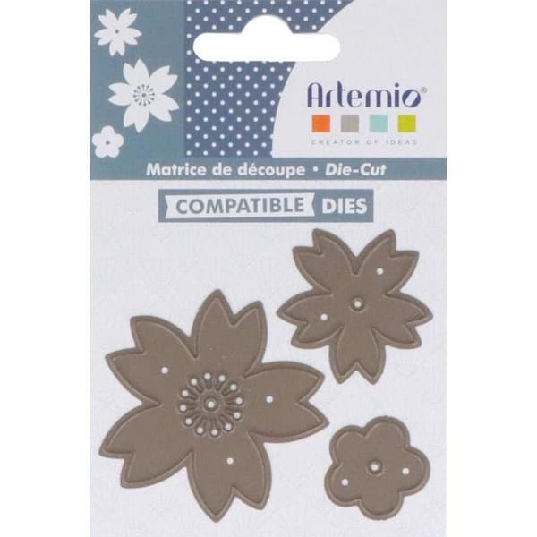 Artemio 'Japan - Flowers' matrisset - Svart - Barn - Blandat