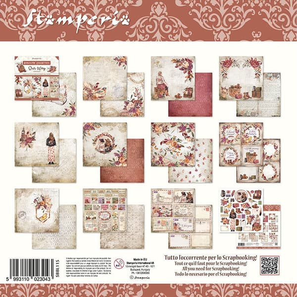 Paper Pad Stamperia - Our Way - 12x12 Tum