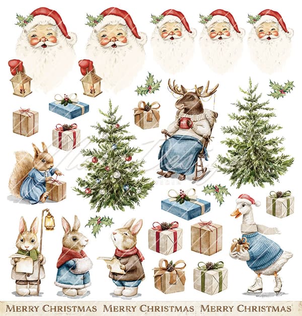 Paper Pack 12"x12" Maja Design - Christmas Wonderland