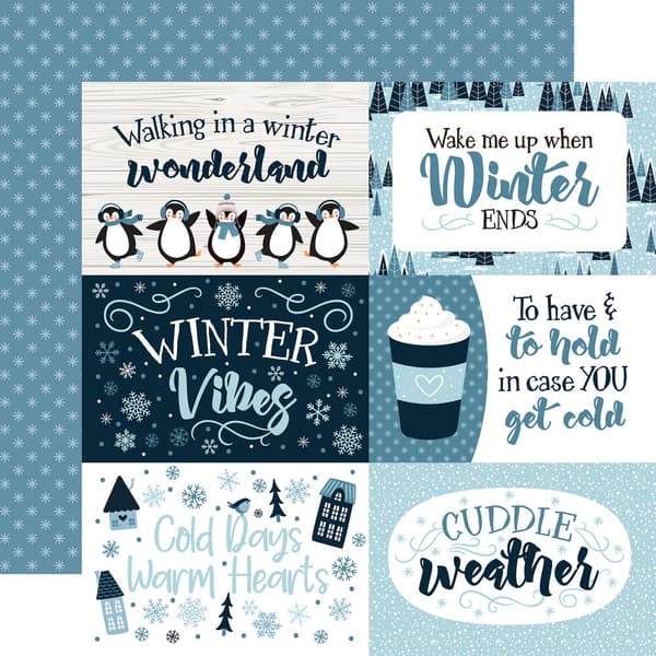 Paper Pad Echo Park - The Magic Of Winter - 12x12 Tum