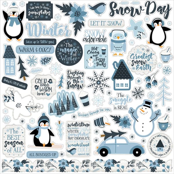 Paper Pad Echo Park - The Magic Of Winter - 12x12 Tum