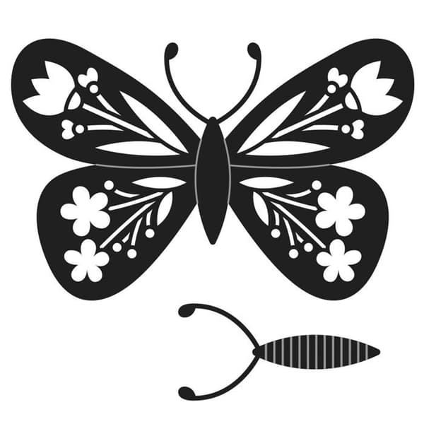 blomfjärilsskärningsmatris