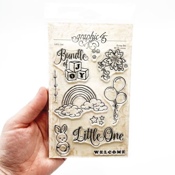Stämpel Set Graphic 45 - Little One Clear Stamps