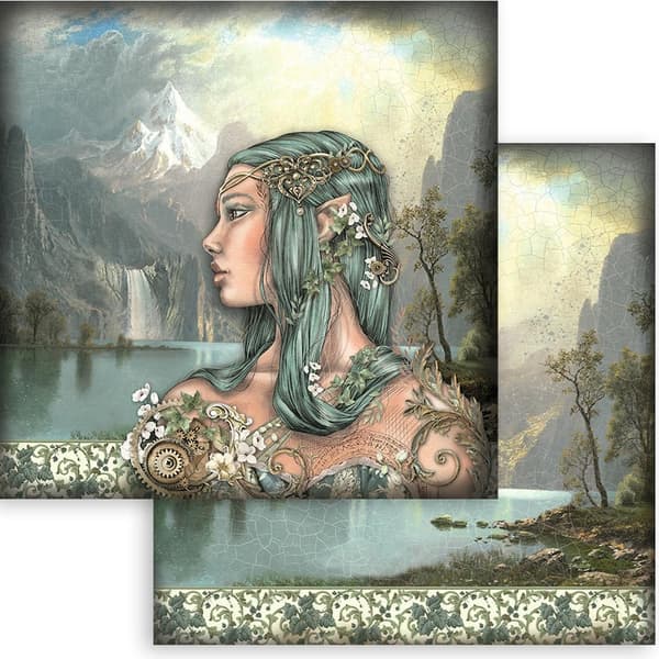 Paper Pad Stamperia - Magic Forest - 12x12 Tum