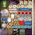 Miniatyrbild 2 av 6: Paper Pack Reminisce - Welcome To Wonderland - 12x12 Tum