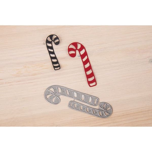 Skärform - Candy canes - 2 st