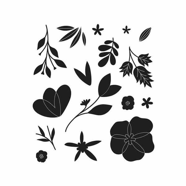 Skärform - På väg - Blommor