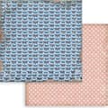 Miniatyrbild 7 av 11: Paper Pad Stamperia - Vintage Library Backgrounds - 12x12 Tum