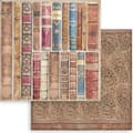 Miniatyrbild 2 av 11: Paper Pad Stamperia - Vintage Library Backgrounds - 12x12 Tum