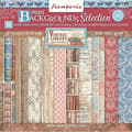 Miniatyrbild 1 av 11: Paper Pad Stamperia - Vintage Library Backgrounds - 12x12 Tum