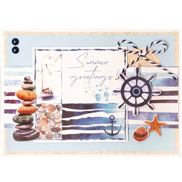Paper Pad A4 - DIY Block Studio Light - Seaside