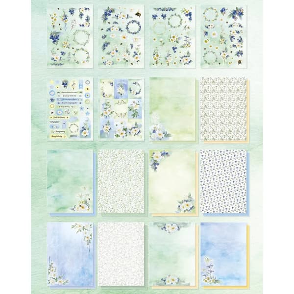 Paper Pad A4 - DIY Block Studio Light - Sunny Summer