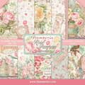 Miniatyrbild 1 av 3: Paper Pad Stamperia - Rose Parfum - 12x12 Tum