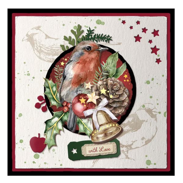 Paper Pad 8x8 - Studio Light - Magical Christmas Die-Cut Block
